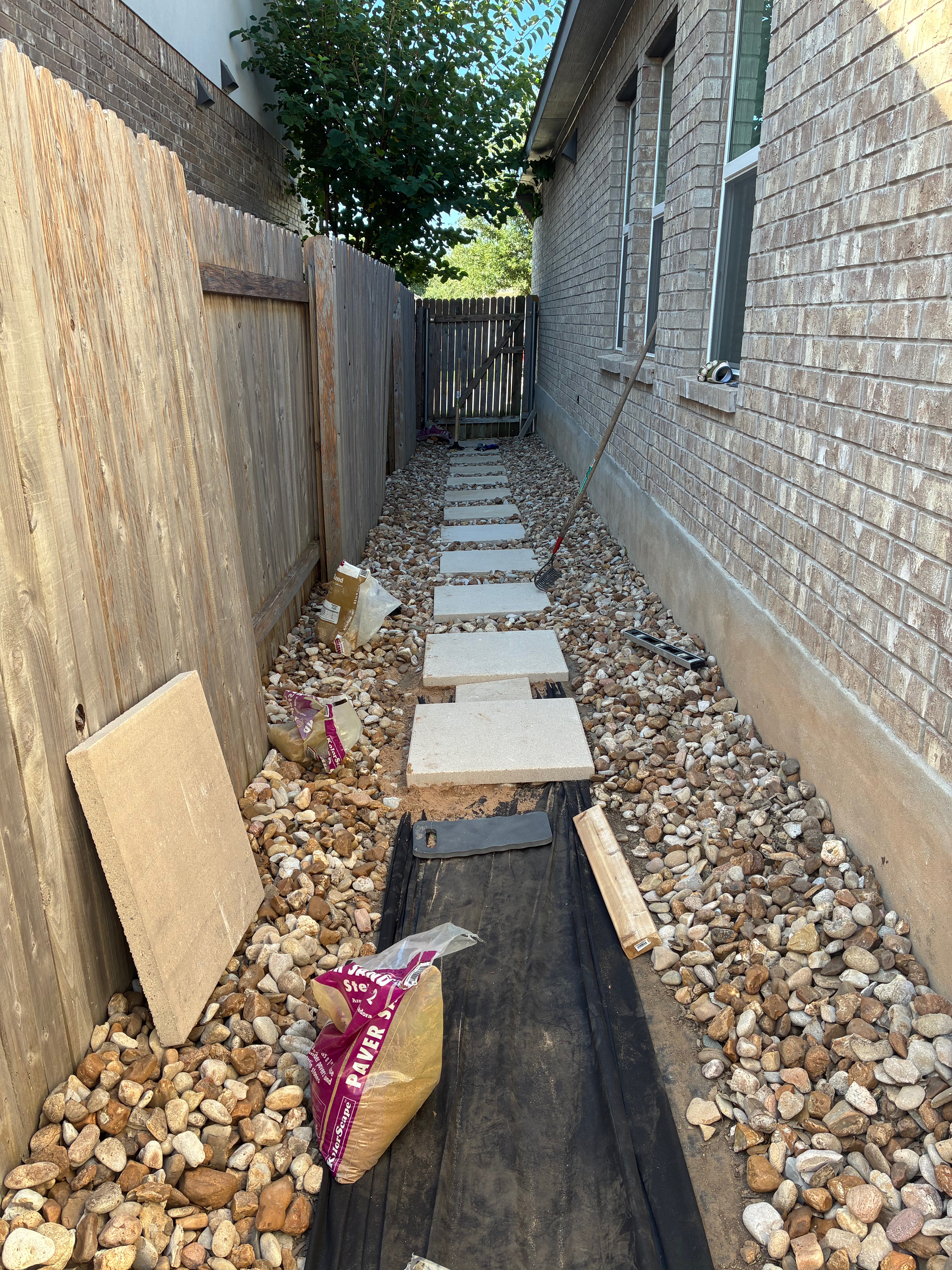 Walkway installation